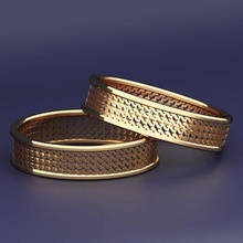bracelet viking bijoux bague mode conception platine argent médiéval or ancien Valhalla norrois païen celtique homme femme doigt modèle bracelets 3d print model - Mito3D