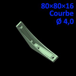bracket 80 16 curved braces screws 40 mm square chair reinforcement reinforcements angle angles 3d print model - Mito3D