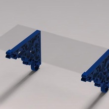 soporte vaso vectores batik indonesio herramienta pulsera esquina montaje 3d impresión 3d print model - Mito3D
