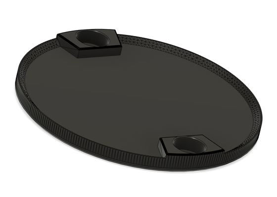 bracket holder ooono no2 co-driver magnet gadget retaining plate flash alarm 3d print model - Mito3D
