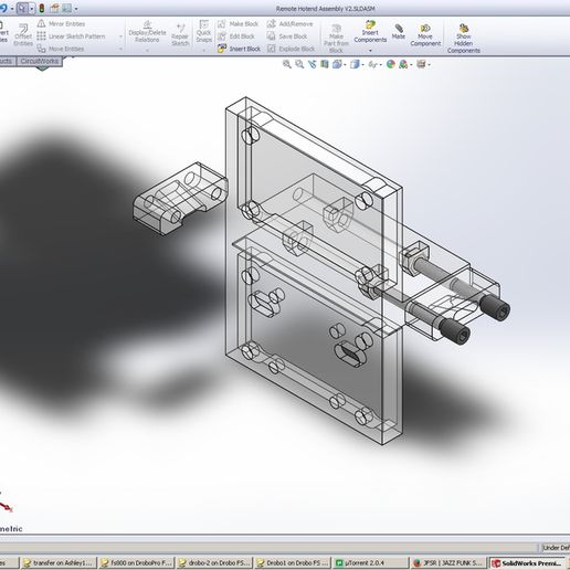 bracket scs8uu updated tool 3-d printer 3d parts 3D print model - Mito3D