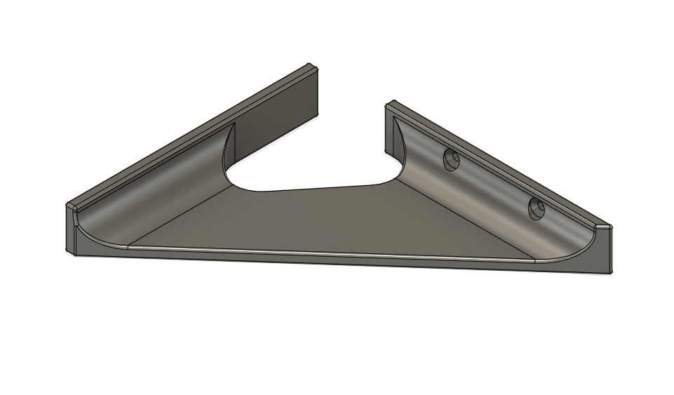 bracket shelf 3D print model - Mito3D