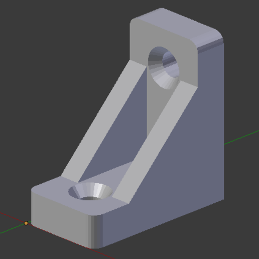 bracket single tool Halterung 3D print model - Mito3D