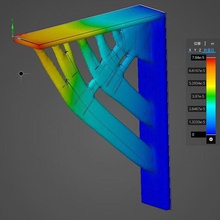 support soutien topolopie optimisation topologie 3d print model - Mito3D