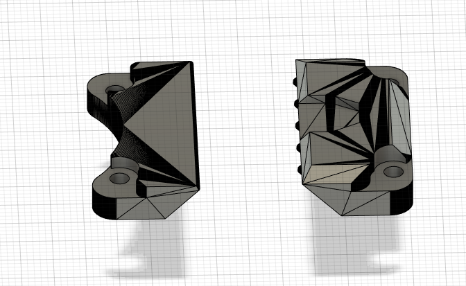 supports fléchir monter 3D print model - Mito3D