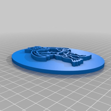 universidade de bradley, kaboom oval ferramenta A impressão 3d 3d print model - Mito3D