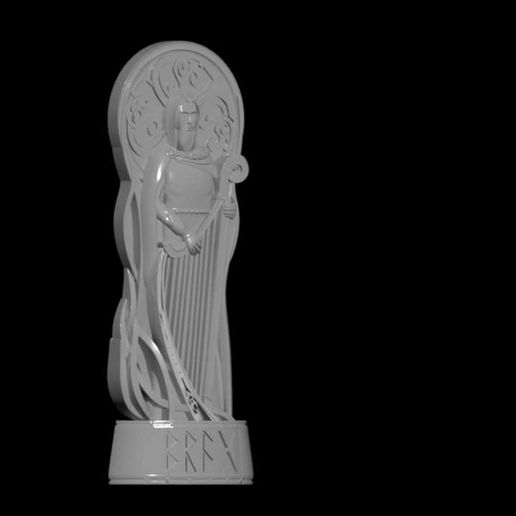 bragi tanrıça 3D print model - Mito3D