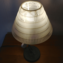 braided lampshade home bulb floor lamp braid rattan luminaire 3d print model - Mito3D