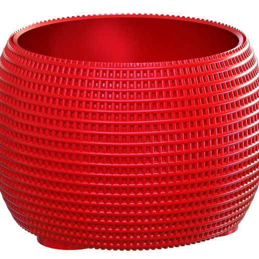 geflochten Topf Mazeta Vase 3D print model - Mito3D
