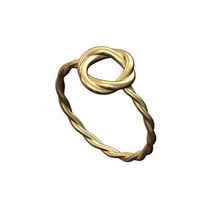 geflochten Seil Heiligenschein Band Größe 6 7 8 3d drucken Modell Schmuck druckbar Gold Silber Sterling Ring Draht 3d print model - Mito3D