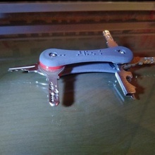 braille keychain gadget help 3d print model - Mito3D