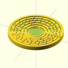 braille önceden her eleman özelleştirilebilir atom deluxe optimize edilmiş çeşitli fizik Astronomi periyodik tablo gimbal elektron yapılandırma customizer kimya bohr 3d print model - Mito3D