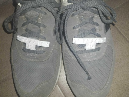 braille sapato marcador universal sapatos 1 Ferramentas tênis 3d print model - Mito3D
