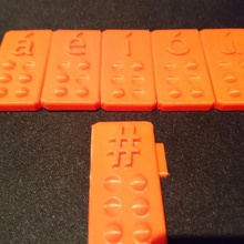 braille -voce tilde strumento 3d print model - Mito3D