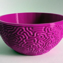 brain bowl home planter decoration container 3d print model - Mito3D