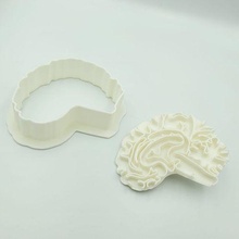 cérebro biscoito cortador cozinha acessório assar 3d print model - Mito3D