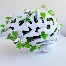 brain planter home potted anatomy flower plants 3d print model - Mito3D