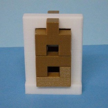 Gehirn teaser-casse tte gadget puzzle casse tete 3d print model - Mito3D