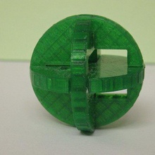 teaser de cérebro gadget quebra-cabeça fantasma dji 2 casse tete 3d print model - Mito3D