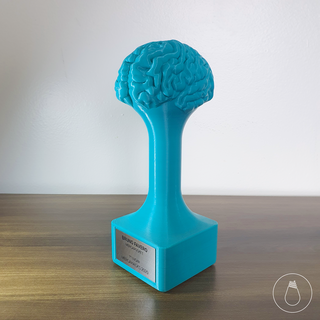Gehirn Trophäe Kunst vergeben Medizin Körper Kopf Wettbewerb 3d print model - Mito3D