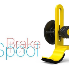 brake filament spool tool 3d printer accessories 3d print model - Mito3D