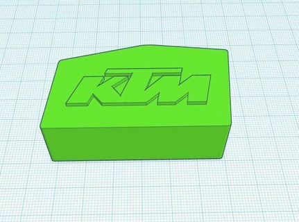 freno pompa protettore formula ktm 3d print model - Mito3D