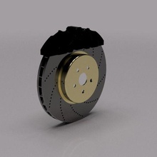 brakes car toy callipers parts 3d print model - Mito3D
