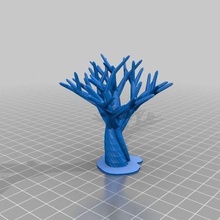 branch organic tree art customized models 3d print model - Mito3D