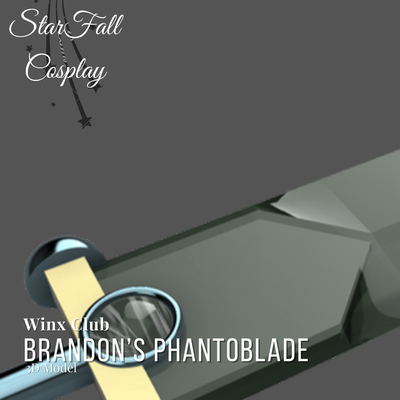 brandon's phantoblade winx club brandon specialist specialists cosplay 3d print model - Mito3D