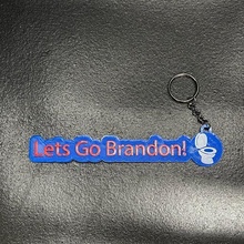 brandon keychains jewelry keychain funny gag gift toilet poo 3d print model - Mito3D