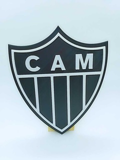 brasão Atlético equipe crista esporte Atividades fisica atividades ar livre 3d print model - Mito3D