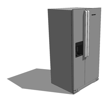 brastemp fridge cooler 3d print model - Mito3D