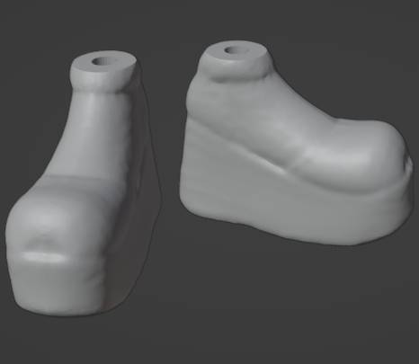 Bratz chaussures 11 poupée Douane 1st édition faire étalage yasmin jade 3D print model - Mito3D