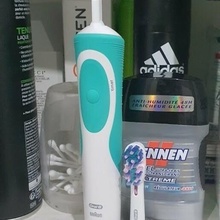 braun toothbrush holder support brush à teeth 3d print model - Mito3D