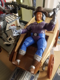 bravestarr muchacha strato coach conductor personalizado figura juguete 80s mattel filateo Keri espacio occidental Texas 3d print model - Mito3D