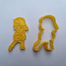 brawl star shelly cutter seal cookie game 3d print model - Mito3D
