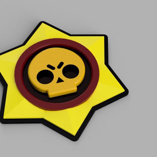 brawl stars jewelry pendant emblem 3D print model - Mito3D