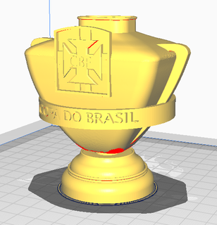 brasiliano tazza 2023 calcio campionato brasile Paulo 3d print model - Mito3D