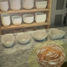 bread proofing baskets home kitchen dining wicker rising baking 3d print model - Mito3D