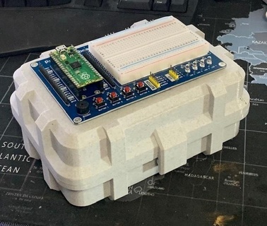 tábua pão caixa remixar protótipo framboesa pi pico eletrônicos 3d print model - Mito3D