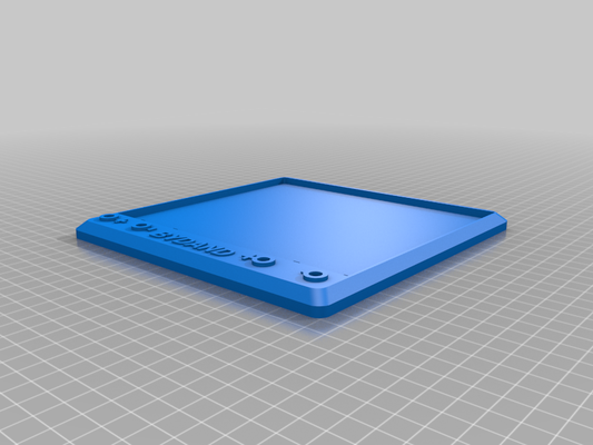 planche pain enceinte 3d impression 3d print model - Mito3D