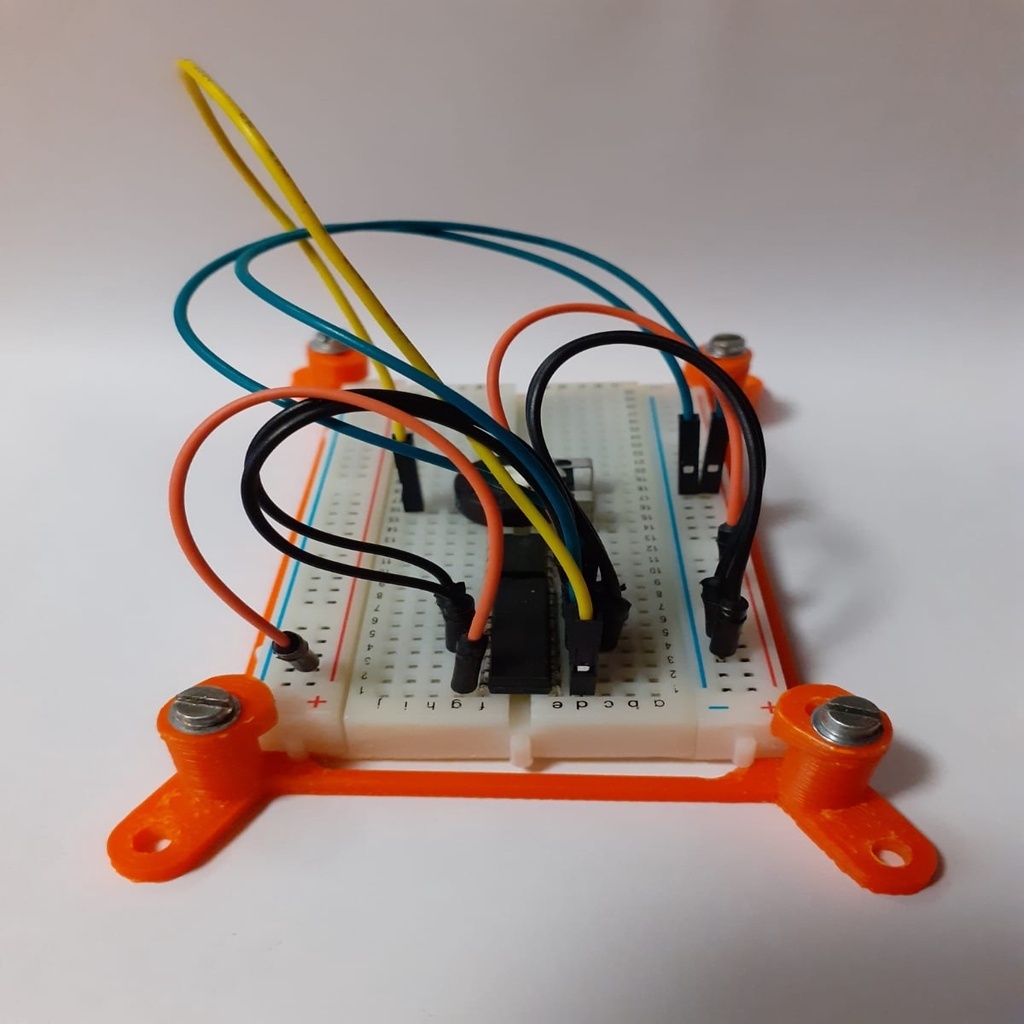Steckbrett Halter Unterstützung Elektronik 3D print model - Mito3D