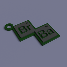 breaking bad keychain art key ring charm bb 3d print model - Mito3D