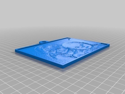 breckyoliva angepasst 2d Kunst 3d print model - Mito3D
