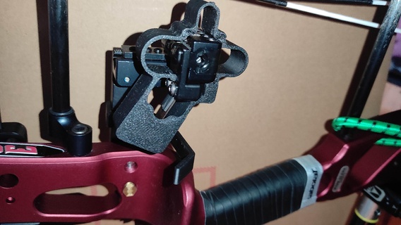 amplio compuesto flecha descanso proteccion tiro arco 3d print model - Mito3D