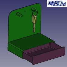brekjm key box home house design decors 3d print model - Mito3D