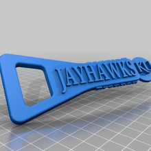 brennan w jayhawk abridor de garrafa ferramenta A impressão 3d 3d print model - Mito3D