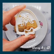 Brewster kurabiye kesici hayvan geçit gyroid oyun değiştirmek bisküvi 3d print model - Mito3D