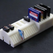 brian's customized usb stick sd card & micro holder 3d print model - Mito3D