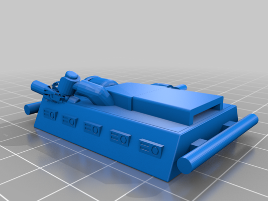 ladrillo generosidad cazador carbonitas carbonita droide lego estrella guerras construcción juguetes juego 3d print model - Mito3D